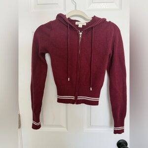 Aeropostale knit hooded sweater